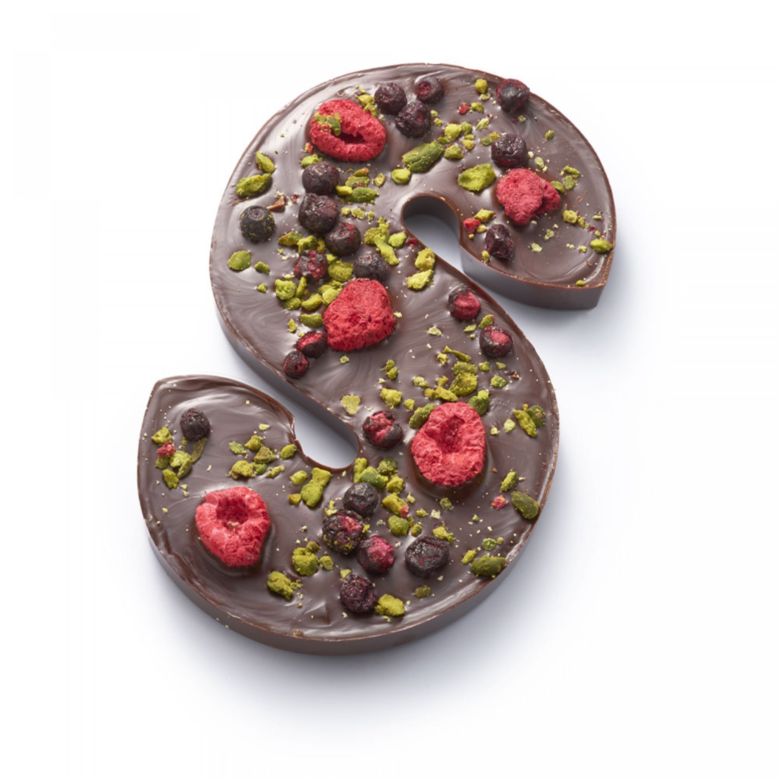 Chocoladeletter – Berry & pistache